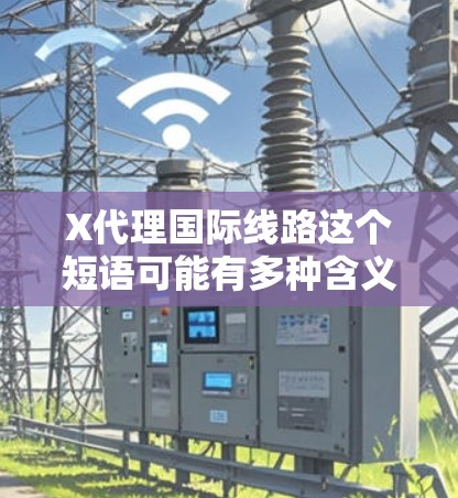 X代理国际线路这个短语可能有多种含义,具体取决于上下文。如果你指的是某个特定公司或服务提供商的国际互联网代理业务,那么以下是一些可能相关的信息和建议 X代理国际线路这个短语可能有多种含义,具体取决于上下文。如果你指的是某个特定公司或服务提供商的国际互联网代理业务,那么以下是一些可能相关的信息和建议