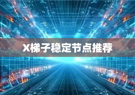 X梯子稳定节点推荐