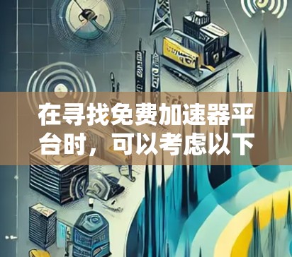 在寻找免费加速器平台时,可以考虑以下几点 在寻找免费加速器平台时,可以考虑以下几点