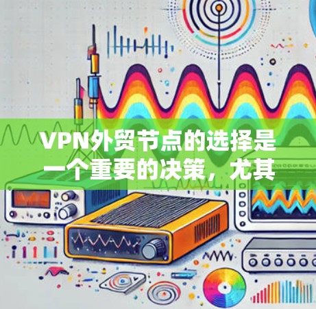 VPN外贸节点的选择是一个重要的决策,尤其是在保护数据安全和确保网络稳定性方面。以下是一些关键因素和建议,帮助您选择适合外贸业务的VPN外贸节点 VPN外贸节点的选择是一个重要的决策,尤其是在保护数据安全和确保网络稳定性方面。以下是一些关键因素和建议,帮助您选择适合外贸业务的VPN外贸节点