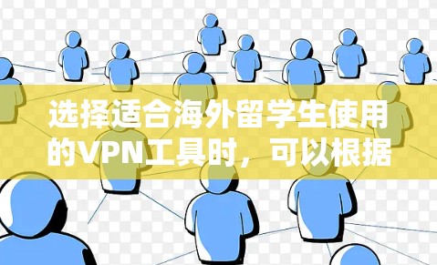 选择适合海外留学生使用的VPN工具时,可以根据以下几个关键因素来考虑 选择适合海外留学生使用的VPN工具时,可以根据以下几个关键因素来考虑