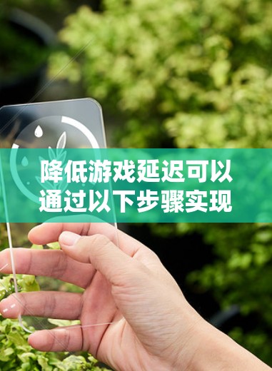 降低游戏延迟可以通过以下步骤实现 降低游戏延迟可以通过以下步骤实现