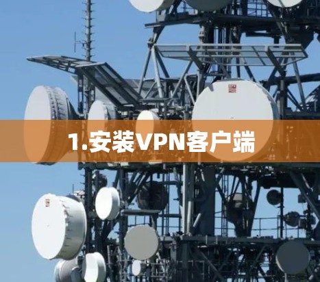 1.安装VPN客户端
