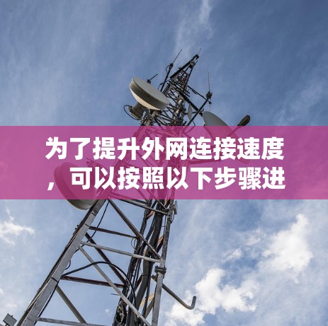 为了提升外网连接速度,可以按照以下步骤进行排查和优化