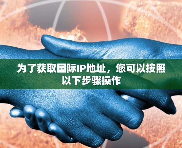 为了获取国际IP地址,您可以按照以下步骤操作