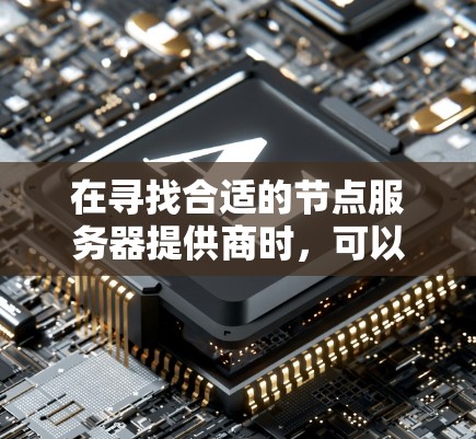 在寻找合适的节点服务器提供商时，可以按照以下步骤进行