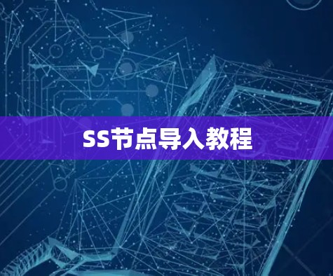 SS节点导入教程