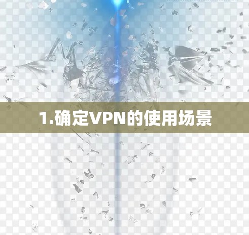 1.确定VPN的使用场景