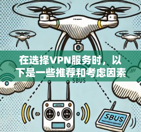 在选择VPN服务时,以下是一些推荐和考虑因素 在选择VPN服务时,以下是一些推荐和考虑因素