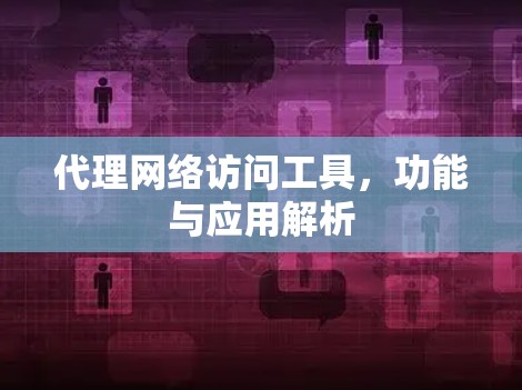 代理网络访问工具,功能与应用解析