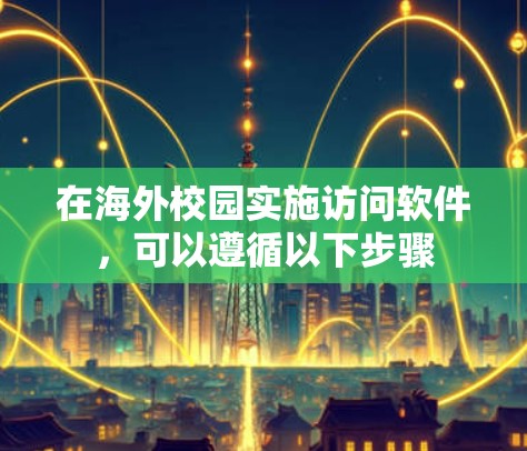 在海外校园实施访问软件,可以遵循以下步骤