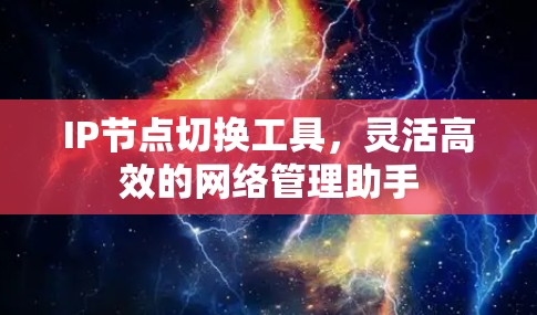 IP节点切换工具,灵活高效的网络管理助手