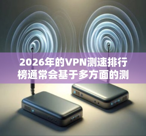 2026年的VPN测速排行榜通常会基于多方面的测试结果来制定，包括连接速度、延迟、稳定性和用户体验等因素。以下是一些主要的VPN服务提供商和可能的排名因素