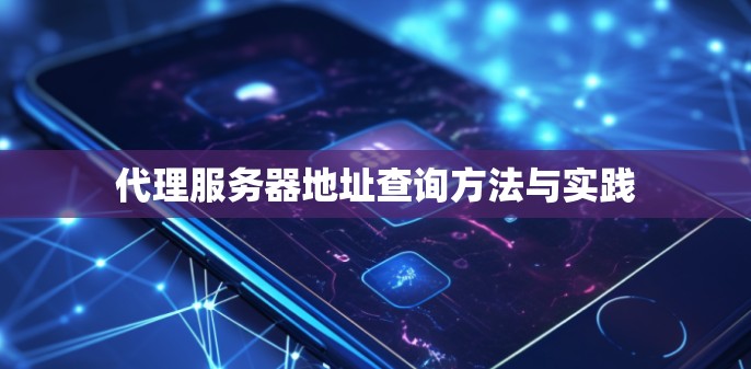 代理服务器地址查询方法与实践