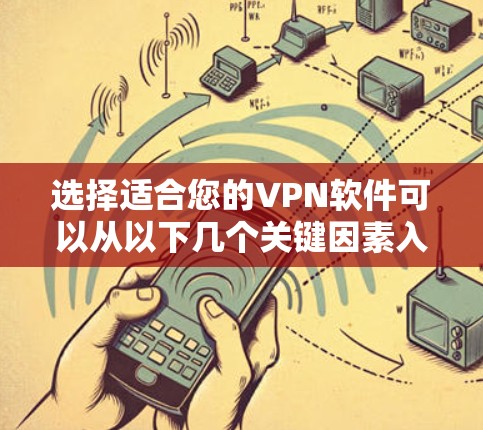 选择适合您的VPN软件可以从以下几个关键因素入手
