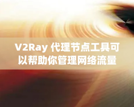 V2Ray 代理节点工具可以帮助你管理网络流量,提供隐私保护和访问限制绕过。以下是一些常用的工具和配置方法