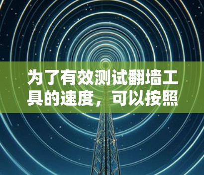 为了有效测试翻墙工具的速度,可以按照以下步骤进行