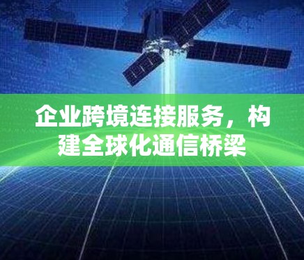 企业跨境连接服务,构建全球化通信桥梁