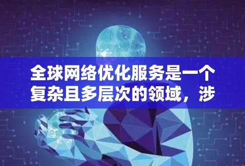 全球网络优化服务是一个复杂且多层次的领域，涉及网络性能、稳定性、安全性、带宽管理、延迟优化等多个方面。以下是一些常见的全球网络优化服务策略和方法