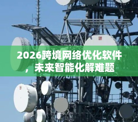 2026跨境网络优化软件,未来智能化解难题