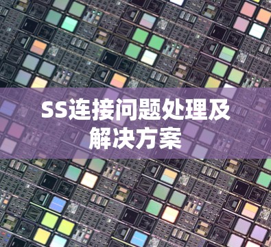 SS连接问题处理及解决方案