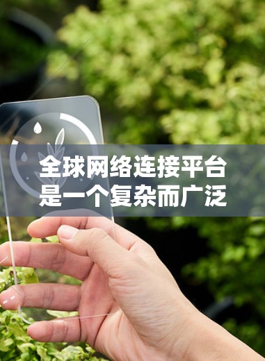 全球网络连接平台是一个复杂而广泛的领域,涵盖了互联网的运作、基础设施、服务、安全、治理以及数字经济等多个方面。以下是对这一领域的详细分析