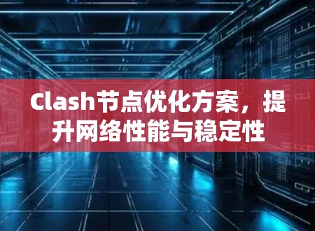 Clash节点优化方案,提升网络性能与稳定性