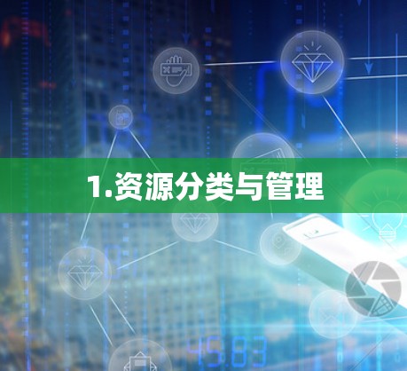 1.资源分类与管理 1.资源分类与管理
