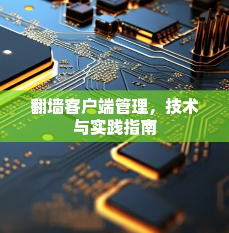 翻墙客户端管理,技术与实践指南