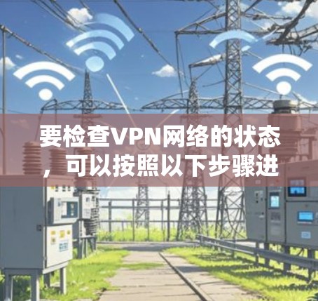 要检查VPN网络的状态,可以按照以下步骤进行
