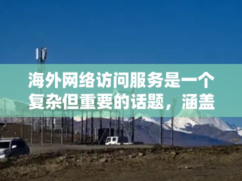 海外网络访问服务是一个复杂但重要的话题,涵盖多种技术和策略,帮助用户在全球范围内访问网络资源。以下是对这些服务的系统化总结