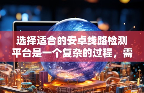 选择适合的安卓线路检测平台是一个复杂的过程,需要综合考虑多个因素。以下是一个有条理的选择指南,帮助您找到最适合的工具