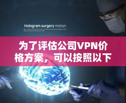 为了评估公司VPN价格方案,可以按照以下步骤进行分析和选择
