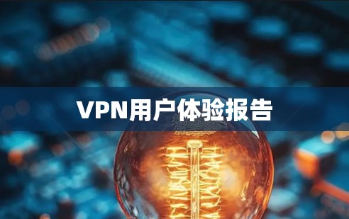 VPN用户体验报告