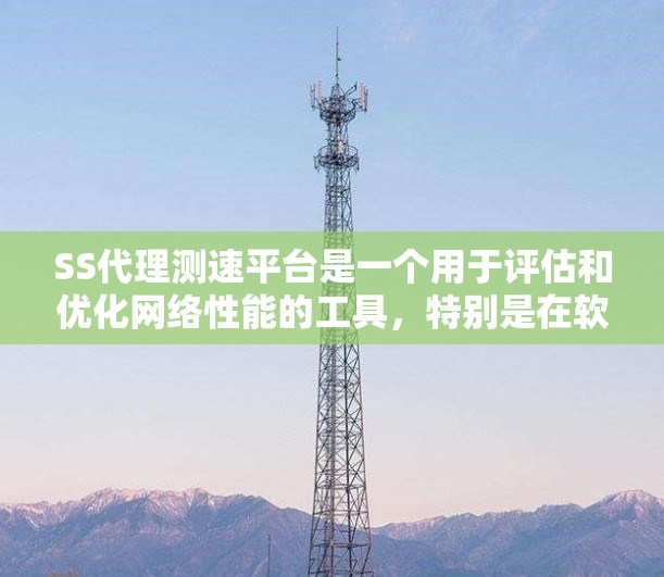 SS代理测速平台是一个用于评估和优化网络性能的工具,特别是在软件定义网络(SDN)或软件无界限网络(SD-WAN)环境中。以下是对该平台的详细分析