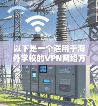 以下是一个适用于海外学校的VPN网络方案