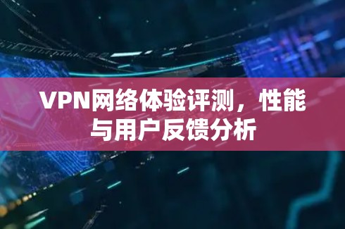 VPN网络体验评测,性能与用户反馈分析 VPN网络体验评测,性能与用户反馈分析