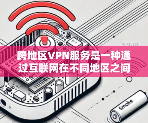 跨地区VPN服务是一种通过互联网在不同地区之间建立安全连接的技术,广泛应用于企业和个人用户的网络安全和数据传输需求。以下是对跨地区VPN服务的详细分析