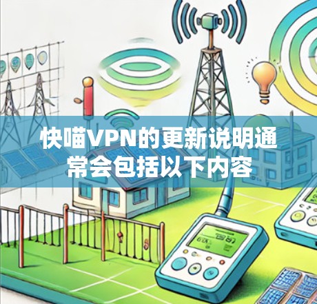 快喵VPN的更新说明通常会包括以下内容