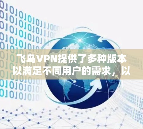 飞鸟VPN提供了多种版本以满足不同用户的需求,以下是各版本的详细介绍