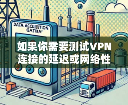 如果你需要测试VPN连接的延迟或网络性能,可以使用一些工具来测试和分析VPN的延迟。以下是一些常用的工具和方法
