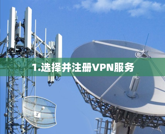 1.选择并注册VPN服务