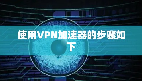 使用VPN加速器的步骤如下