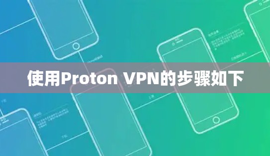 使用Proton VPN的步骤如下
