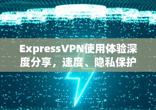 ExpressVPN使用体验深度分享,速度、隐私保护与稳定性真实评价