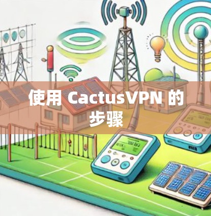 使用 CactusVPN 的步骤