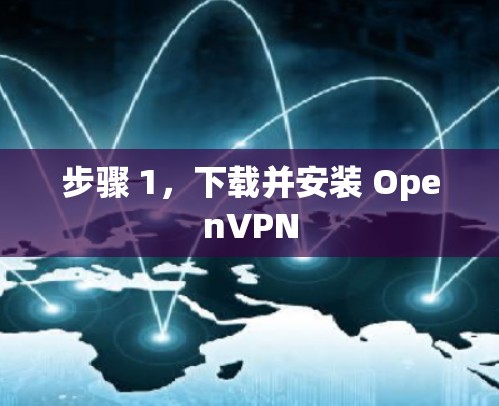 步骤 1,下载并安装 OpenVPN