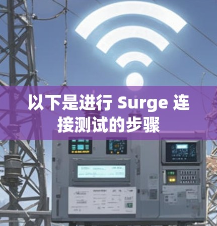 以下是进行 Surge 连接测试的步骤