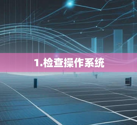 1.检查操作系统
