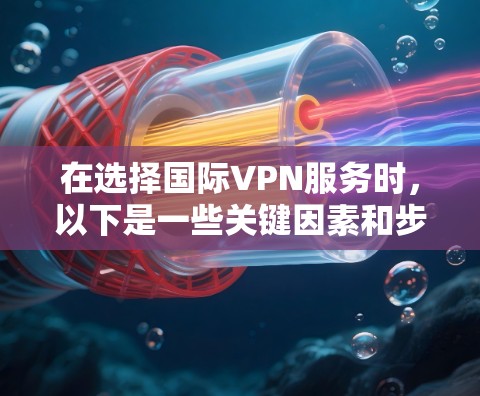 在选择国际VPN服务时，以下是一些关键因素和步骤，帮助你做出明智的决定